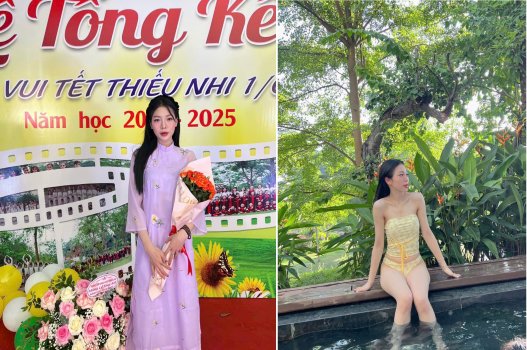 Cô giáo mầm non sex vụng trộm nhăn mặt